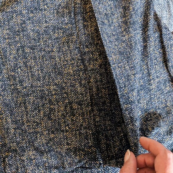 THEORY Camara Faux Wrap 100% Silk Sleeveless Printed Blouse Size S Pre-Owned - Picture 9 of 13